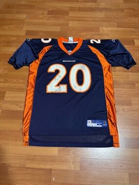 Denver Broncos Vintage Reebok Jersey #20 Bell